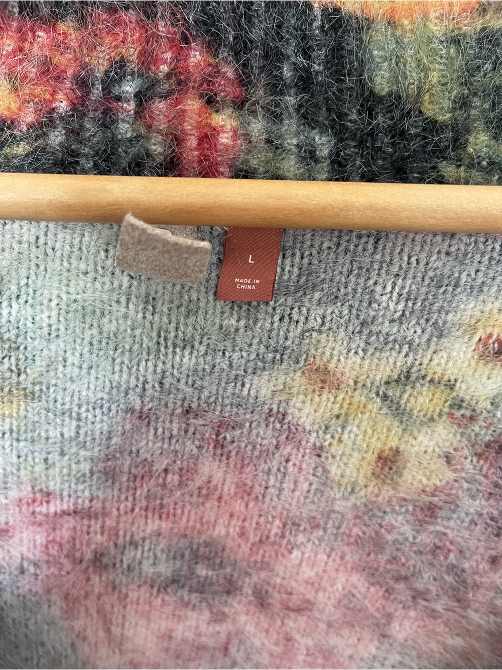 Anthropologie Cropped Eyelash Cardigan Sweater - Picture 6 of 6